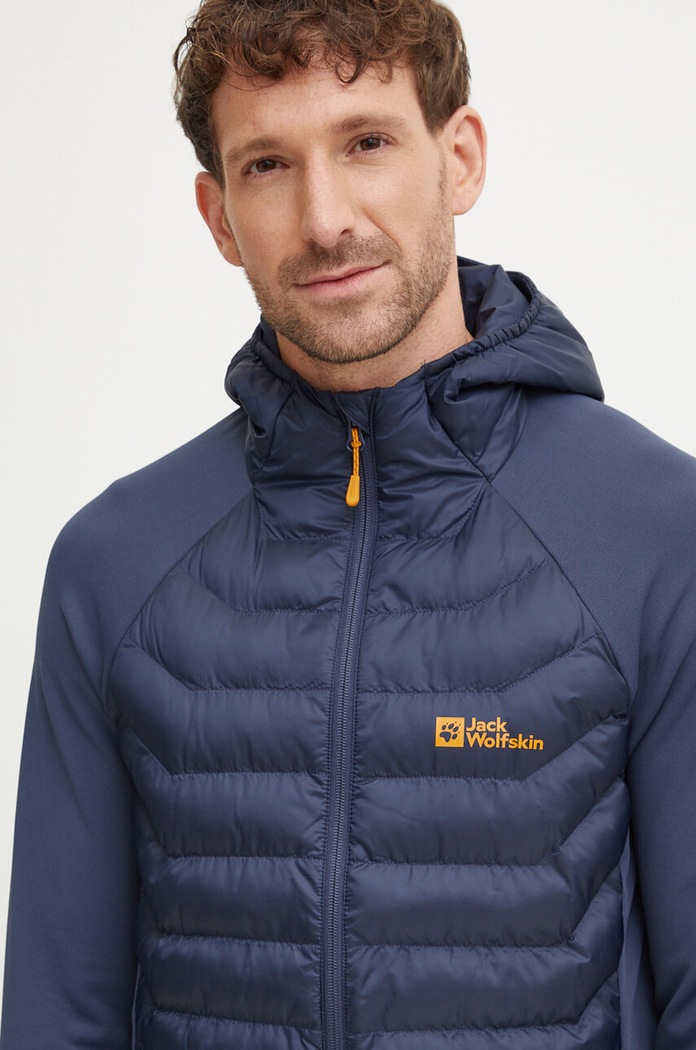 Jack Wolfskin kurtka sportowa Routeburn Pro granatowy 1710512.