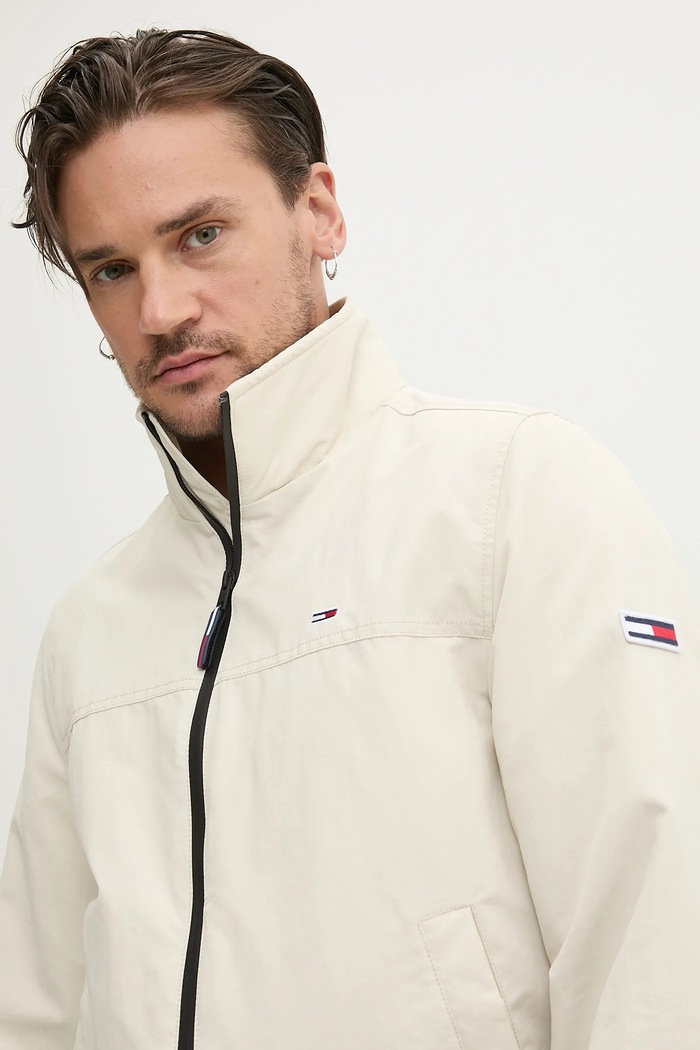 Μπουφάν Tommy Jeans DM0DM15382 μπεζ
