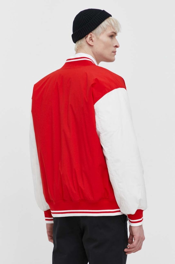 Oblečení Bomber bunda Tommy Jeans DM0DM18702 červená