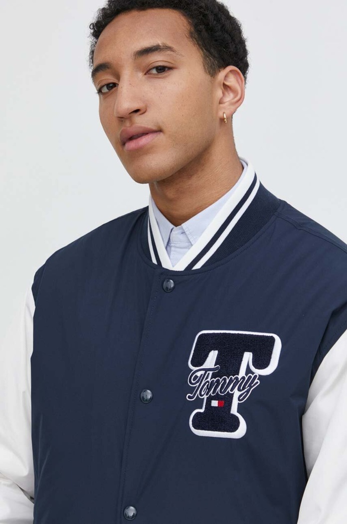 Tommy Jeans kurtka bomber granatowy DM0DM18702