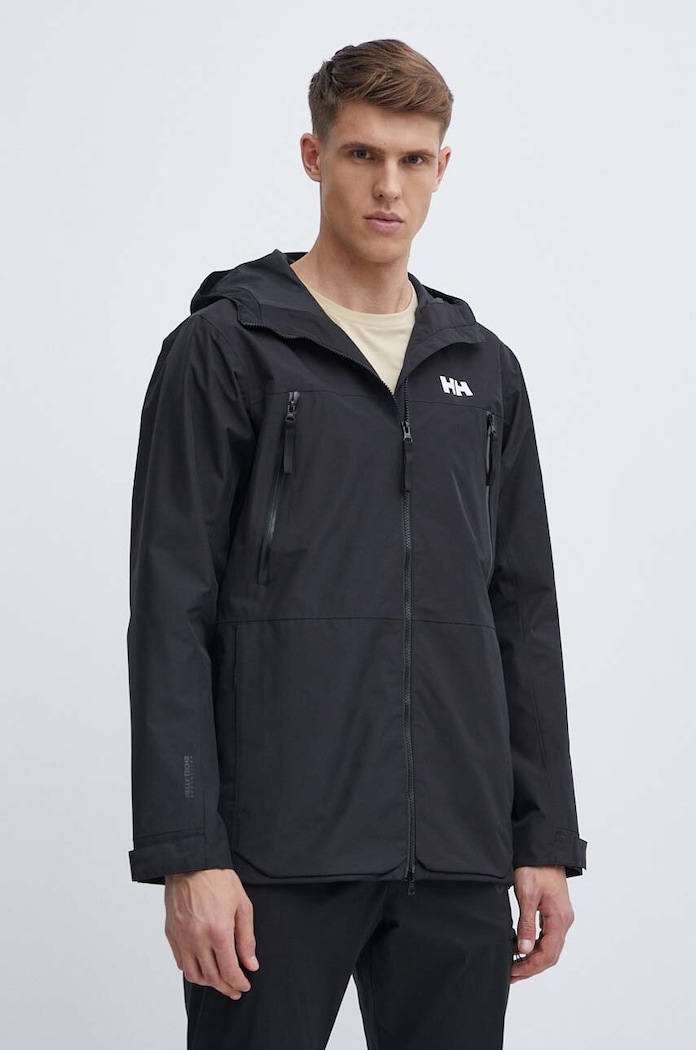 Helly Hansen jacheta de exterior Active Ocean Bound cu captuseala negru 53534