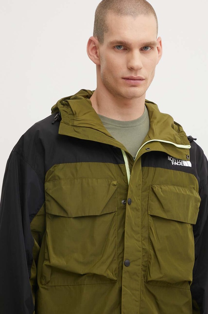 Μπουφάν The North Face Tustin Cargo Pkt Jkt πράσινο NF0A879GPIB1
