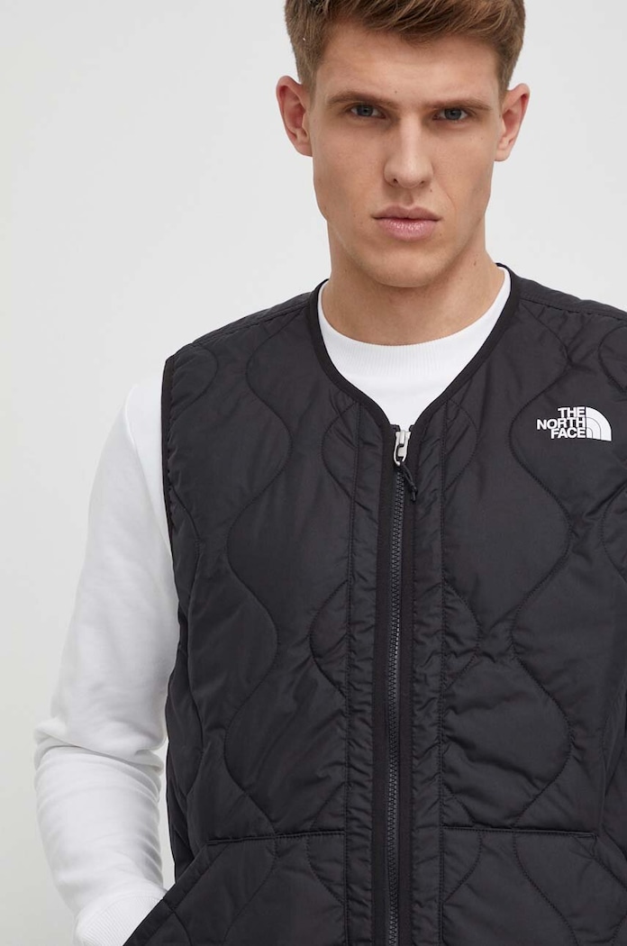The North Face bezrękawnik bez kaptura czarny NF0A859HJK31