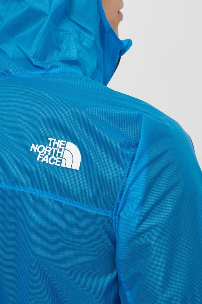 The North Face wiatrówka Windstream Shell niebieski NF0A87GTRI31