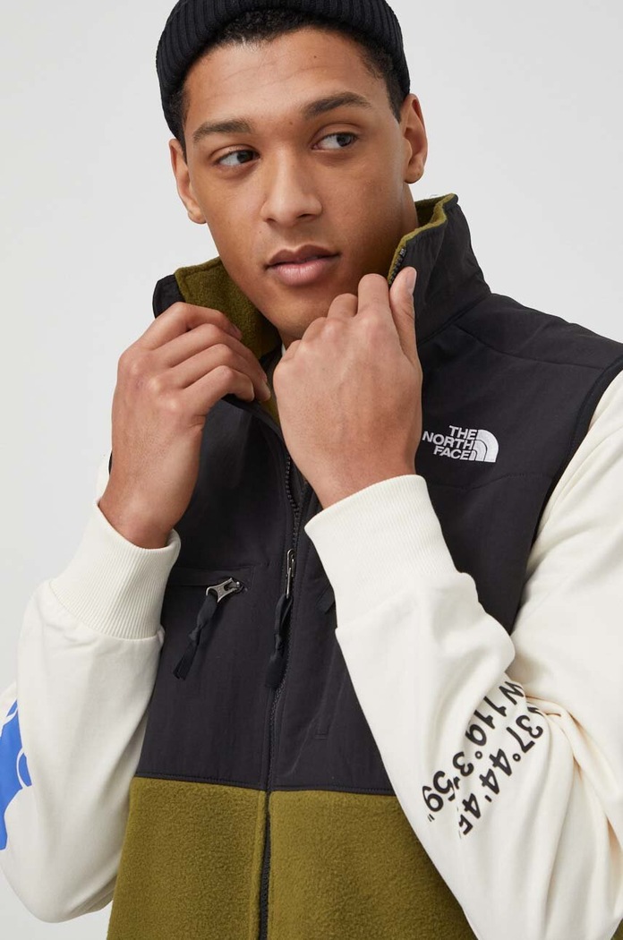 The North Face bezrękawnik DENALI zielony NF0A7UR4PIB1