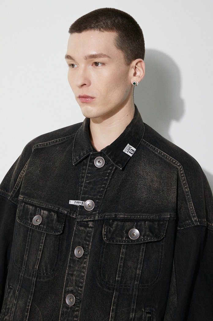 Maison MIHARA YASUHIRO denim jacket Combination Denim Jacket A12BL022