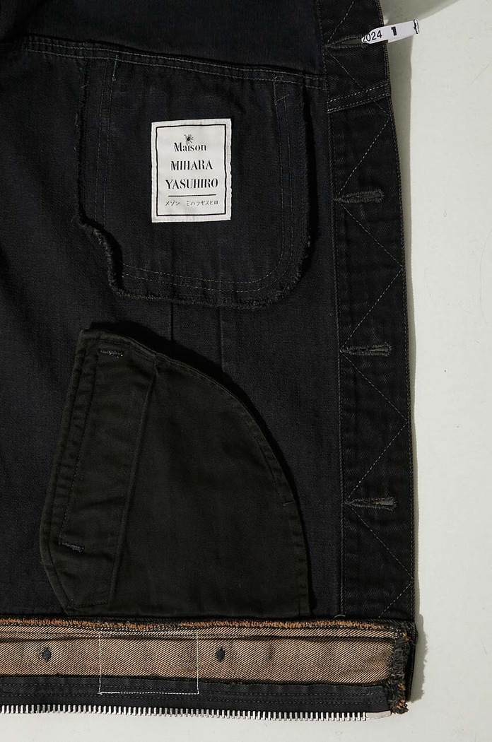 Maison MIHARA YASUHIRO denim jacket Combination Denim Jacket A12BL022
