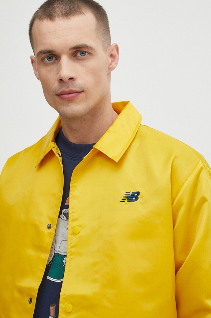 Яке тип риза New Balance жълт MJ41553GGL