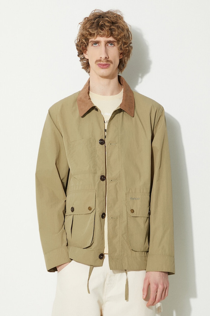 Barbour giacca Denby Casual non isolato verde MCA0965