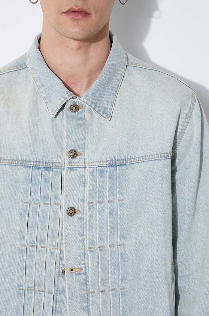 424 kurtka jeansowa Denim Truck Jacket FF4SMJ30AP.TE001.500