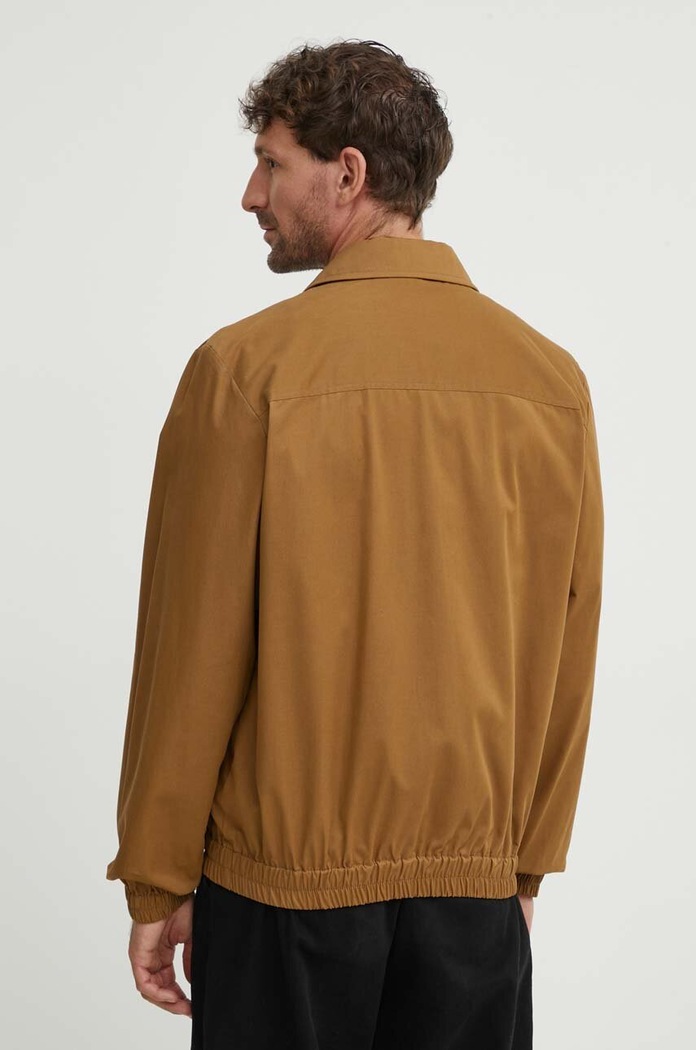 Odzież A.P.C. kurtka blouson gilbert COGXS.H02922.CAB brązowy