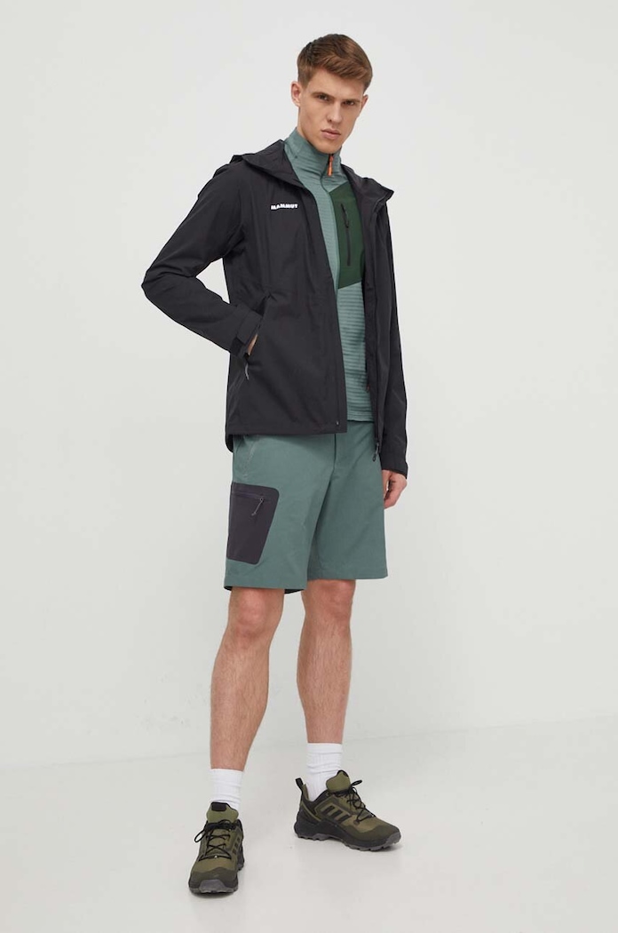 Mammut kurtka przeciwdeszczowa Alto 1010.30611 czarny SS24