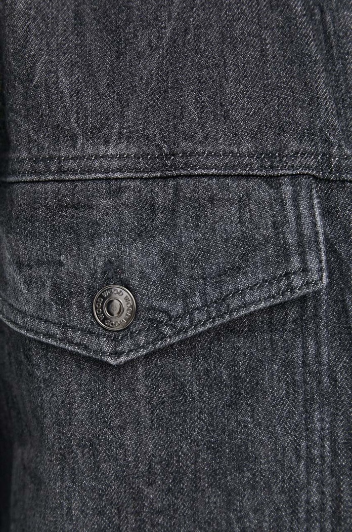 Jeans jakna Wood Wood Ivan Denim 12315107.7051 črna