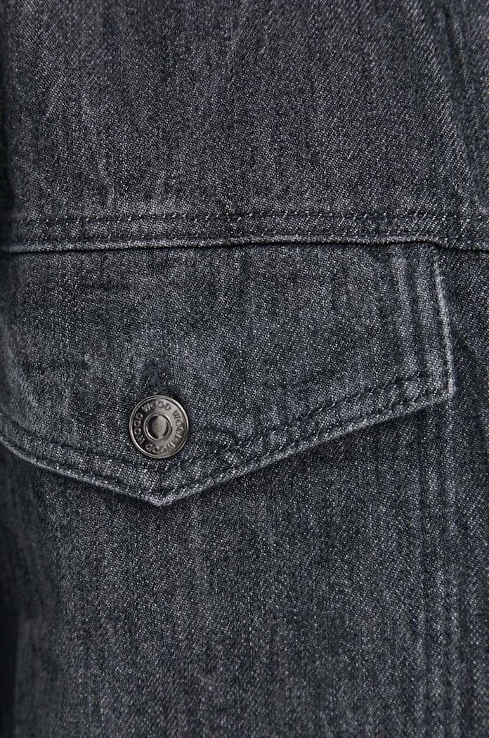 Jeans jakna Wood Wood Ivan Denim 12315107.7051 črna