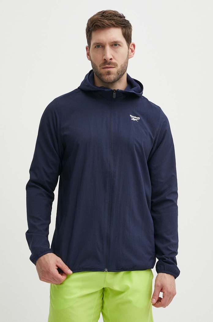 Tréninková bunda Reebok Identity Training nezateplené námořnická modř 100038736