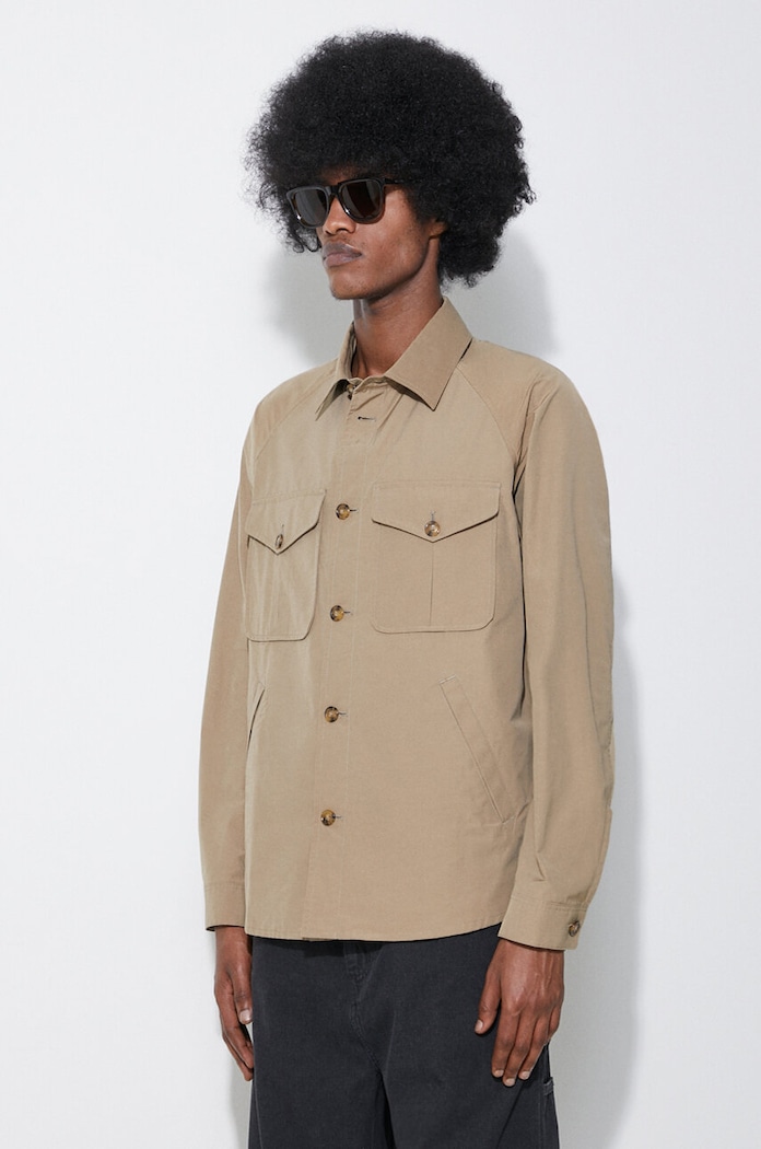 Jakna Baracuta Shirt Jacket Br Cloth bež BRCPS1044
