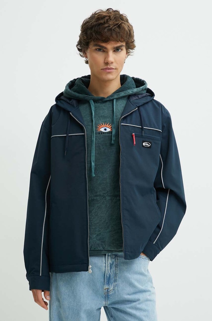 Bunda Quiksilver SATURN s podšívkou námořnická modř EQYJK04067