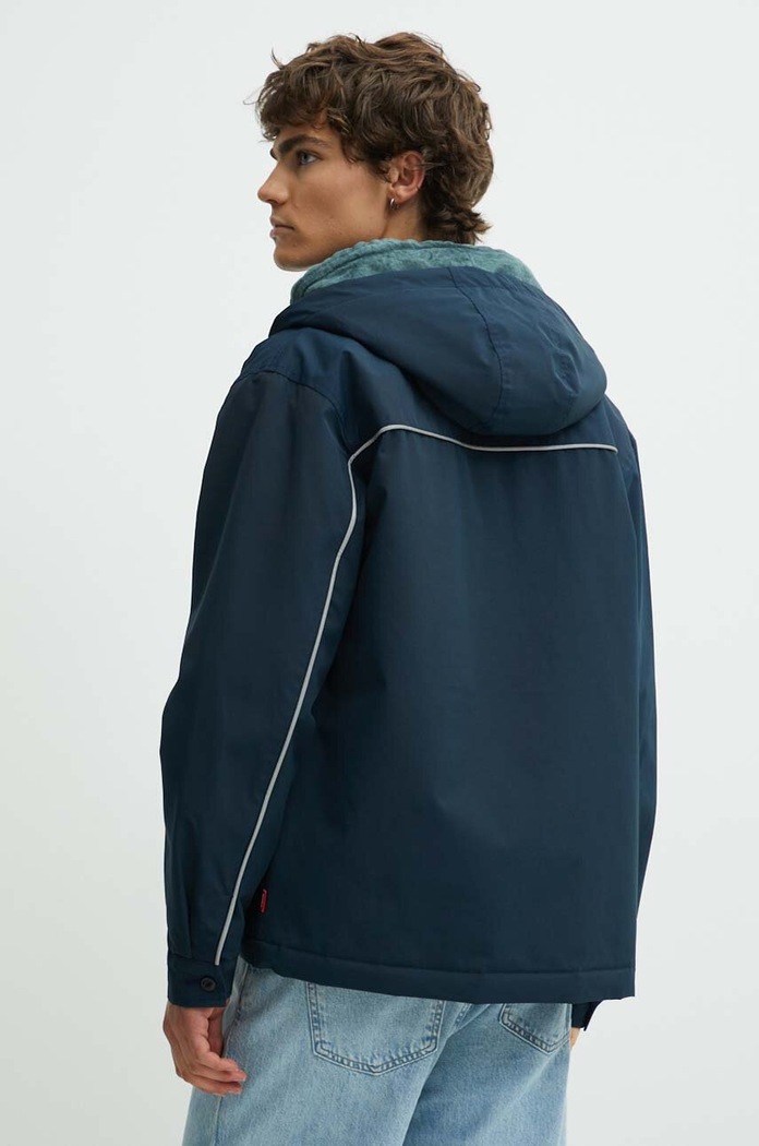 Oblečení Bunda Quiksilver SATURN EQYJK04067 námořnická modř