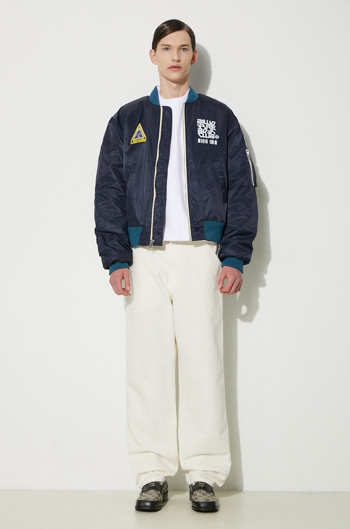 Billionaire Boys Club kurtka bomber Outerbanks Bomber B24202 granatowy SS24