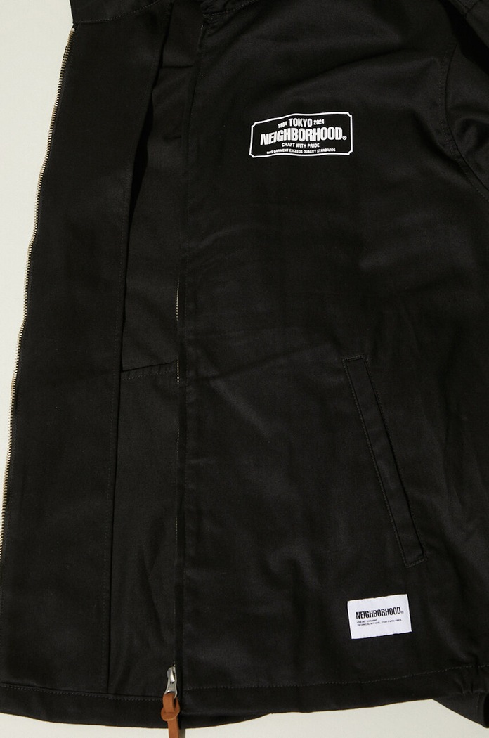 NEIGHBORHOOD cotton jacket Zip Work Jacket 241TSNH.JKM02