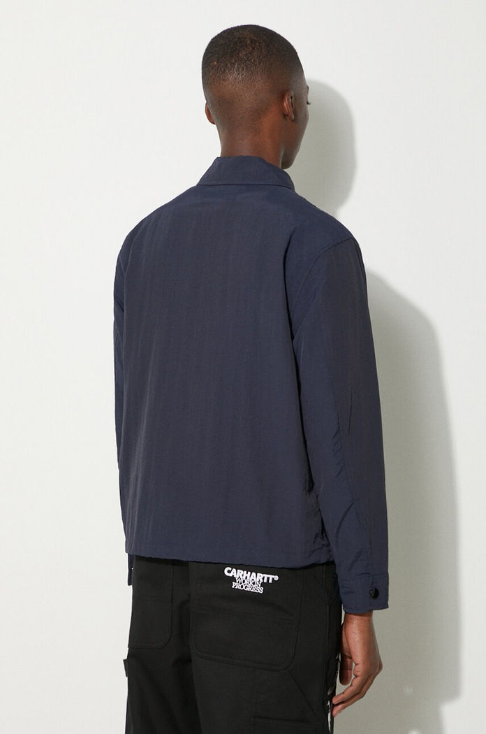 Ρούχα Μπουφάν Awake NY Classic Logo Coaches Jacket SP24.OT002 σκούρο μπλε