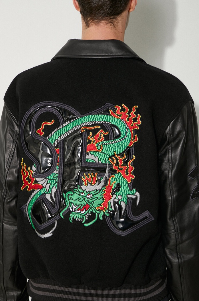Μάλλινο μπουφάν Awake NY Varsity Jacket SP24.OT001