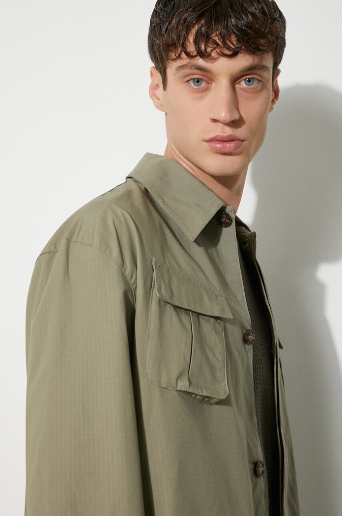 MKI MIYUKI ZOKU kurtka bawełniana Ripstop Cargo Jacket RIPSTOP.CARGO.JACKET