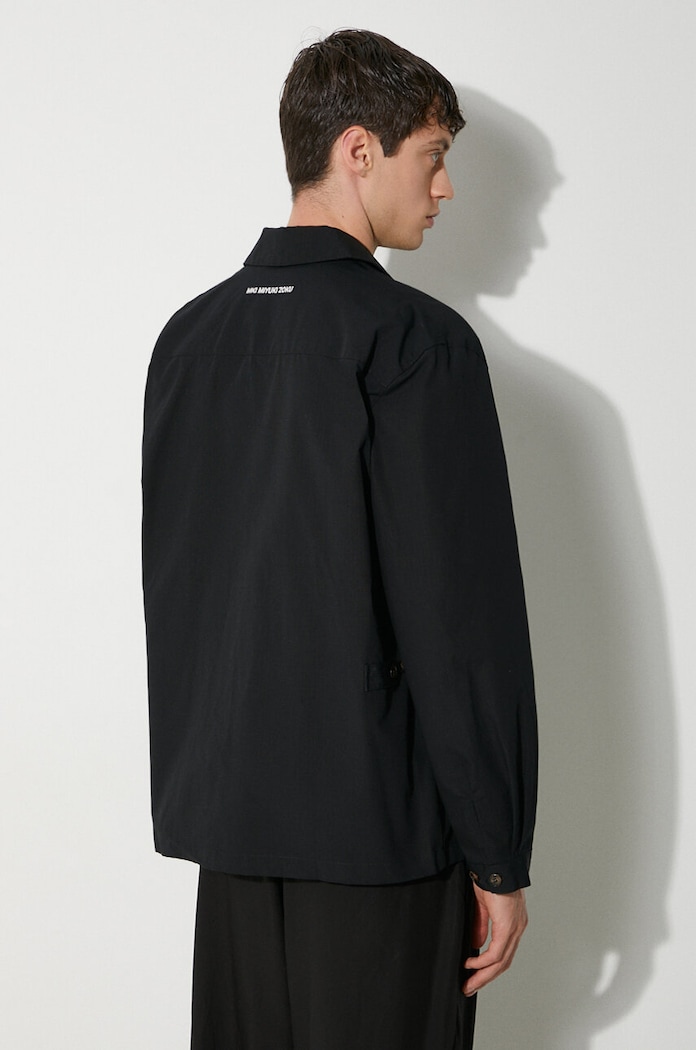 Îmbrăcăminte MKI MIYUKI ZOKU jacheta de bumbac Ripstop Cargo Jacket RIPSTOP.CARGO.JACKET negru