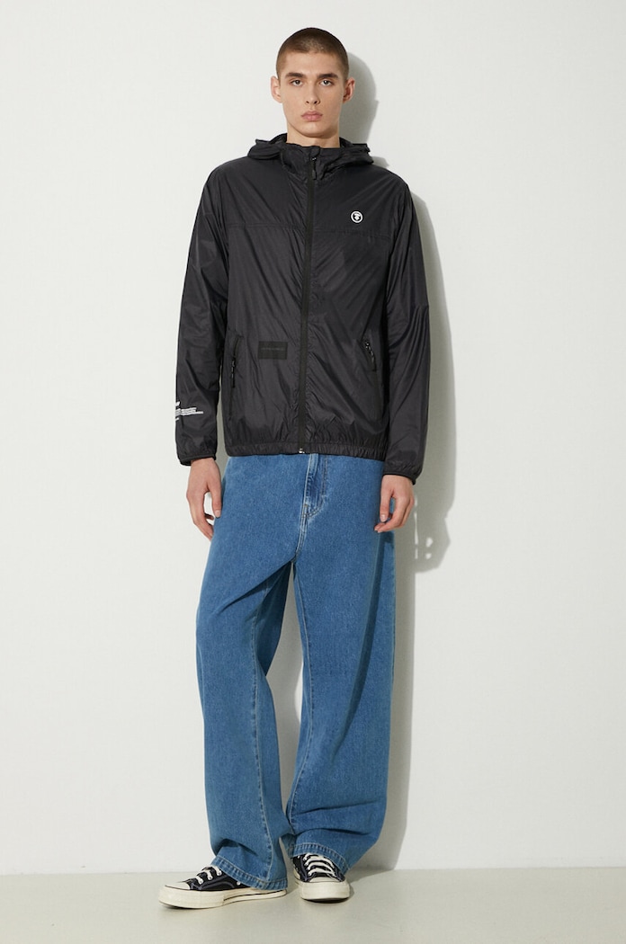 AAPE giacca non isolato nero AAPLJM7637XXM