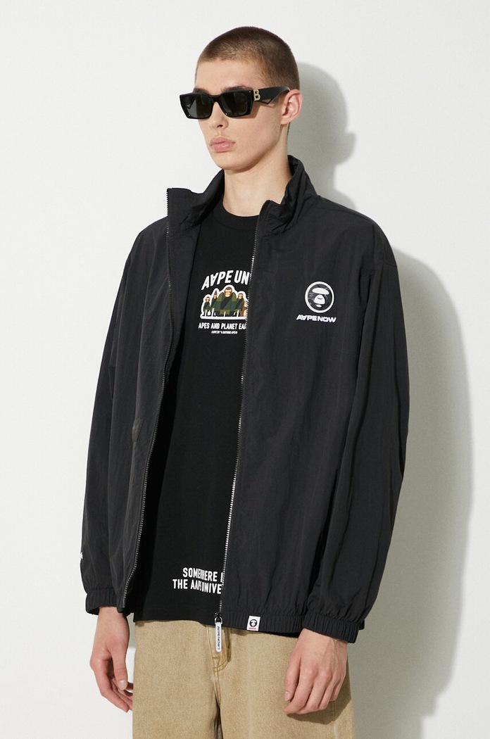 AAPE jacket black AAPLJM7640XXM