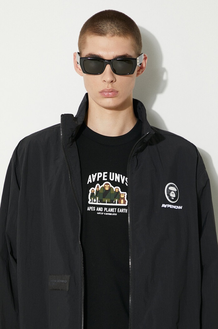 AAPE jacket AAPLJM7640XXM black