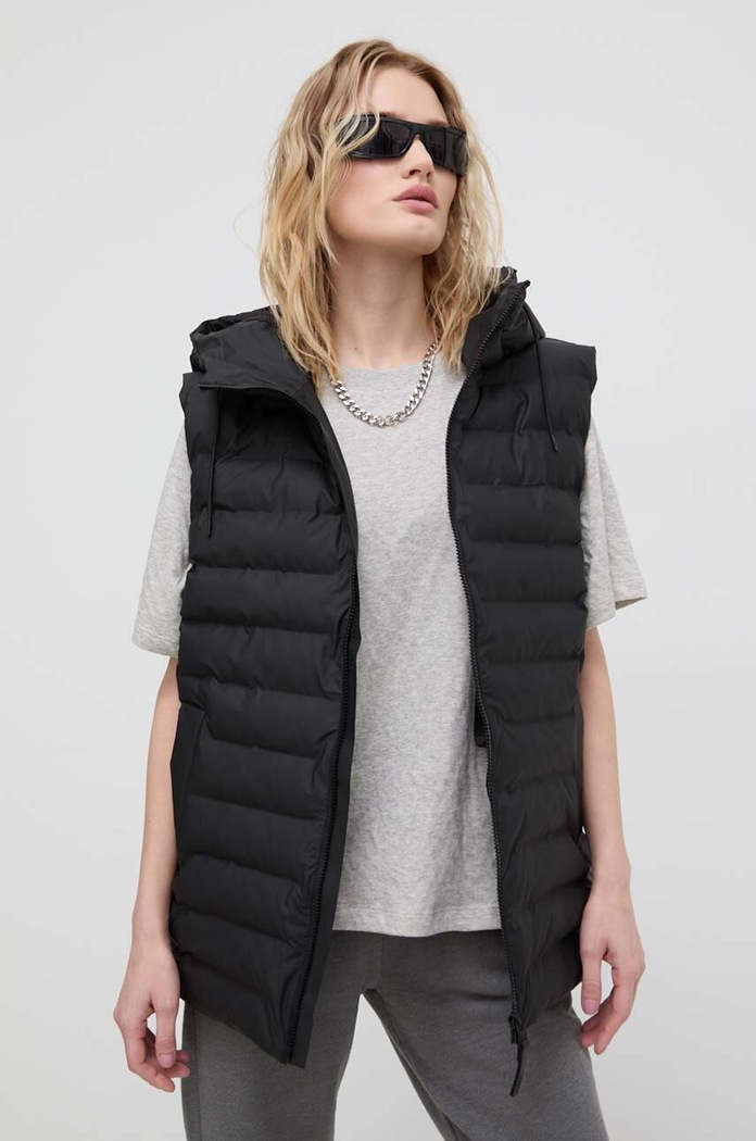 Odzież Rains bezrękawnik 15840 Vests 15840.01 czarny