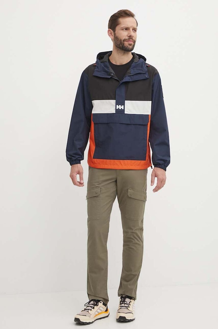 Kurtka przeciwdeszczowa Helly Hansen granatowy 54087