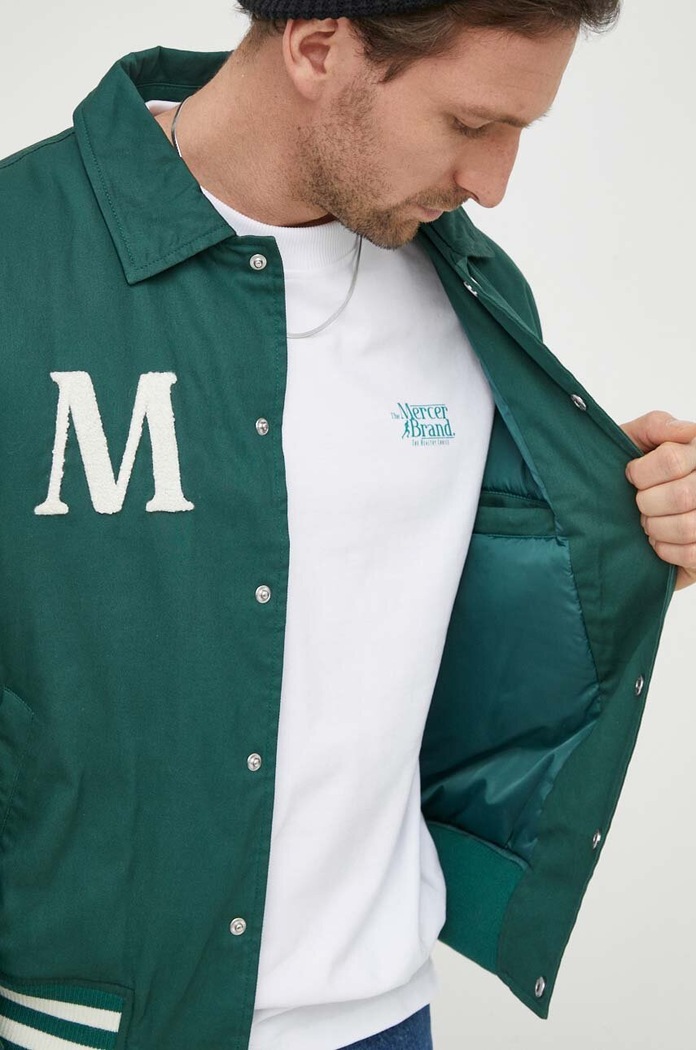 Bombažna jakna The Mercer Brand MEAP241010