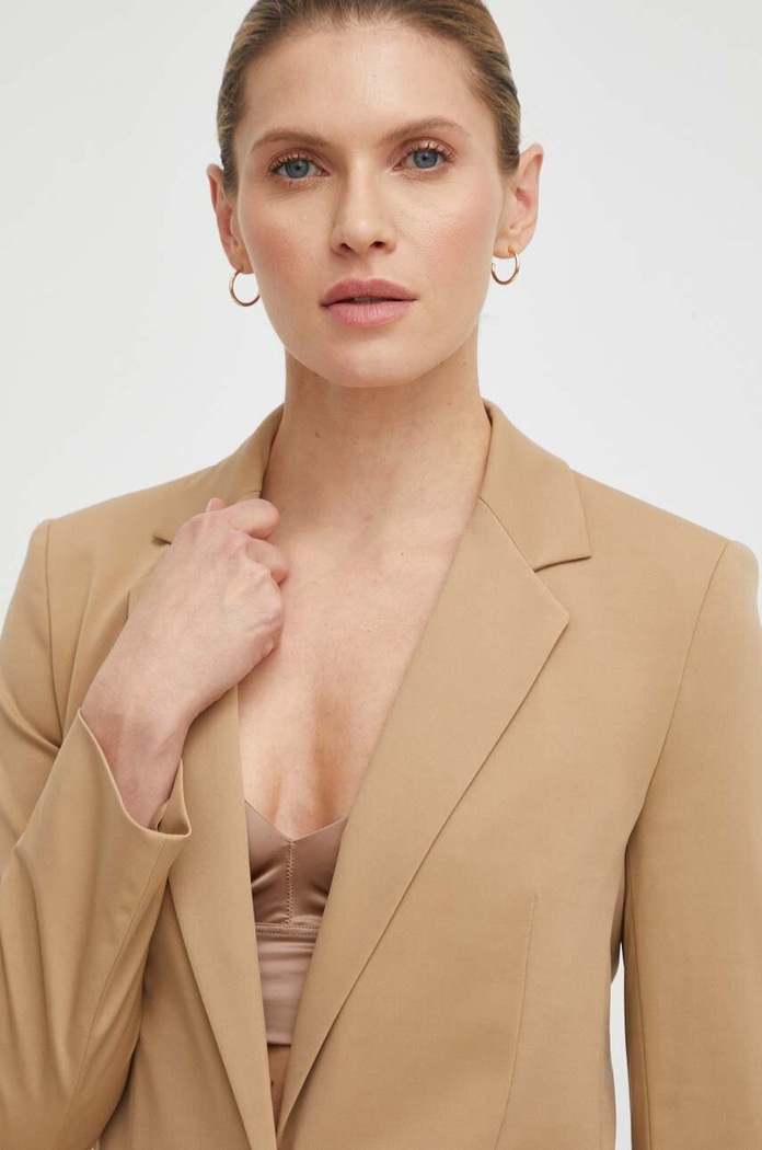 BOSS marynarka beżowy 50512214
