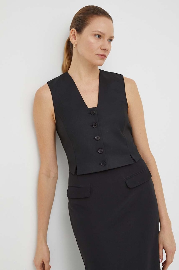 Vesta By Malene Birger látka černá Q71447031