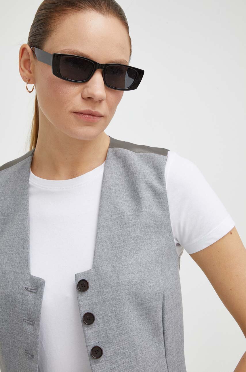 Kamizelka By Malene Birger Q72379002 szary