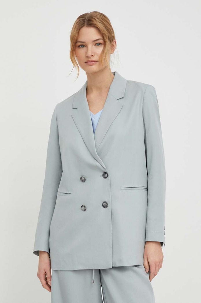 Sako Pepe Jeans SHARON látka tyrkysová PL402305