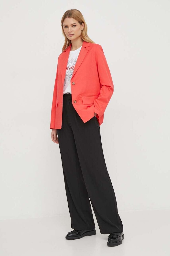 Suknjič Pepe Jeans PL402320 rdeča SS24