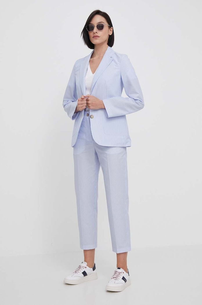 Tommy Hilfiger marynarka WW0WW42542 niebieski SS24
