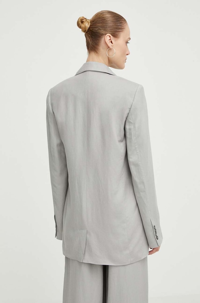 Îmbrăcăminte Herskind blazer din amestec de in 5116840 gri