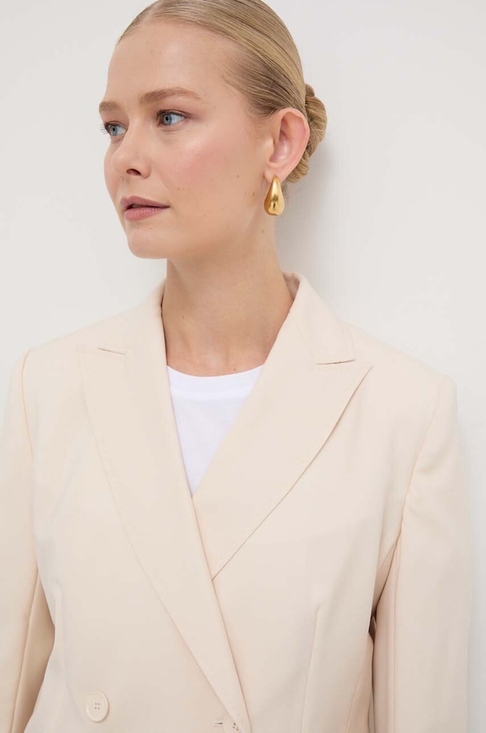 Geacă de lână Weekend Max Mara 2415041041600 bej