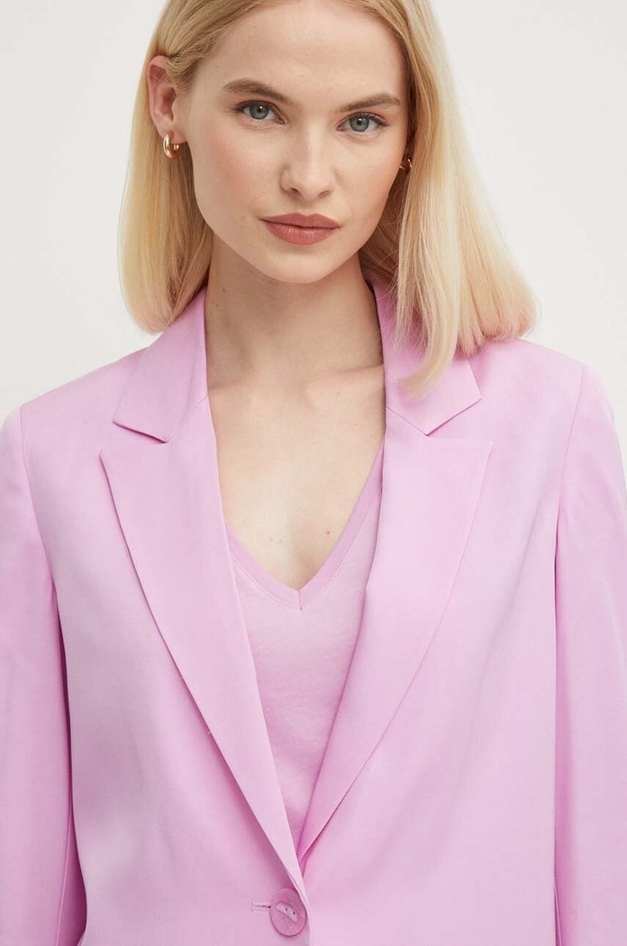 Sisley marynarka różowy 29NMLW023