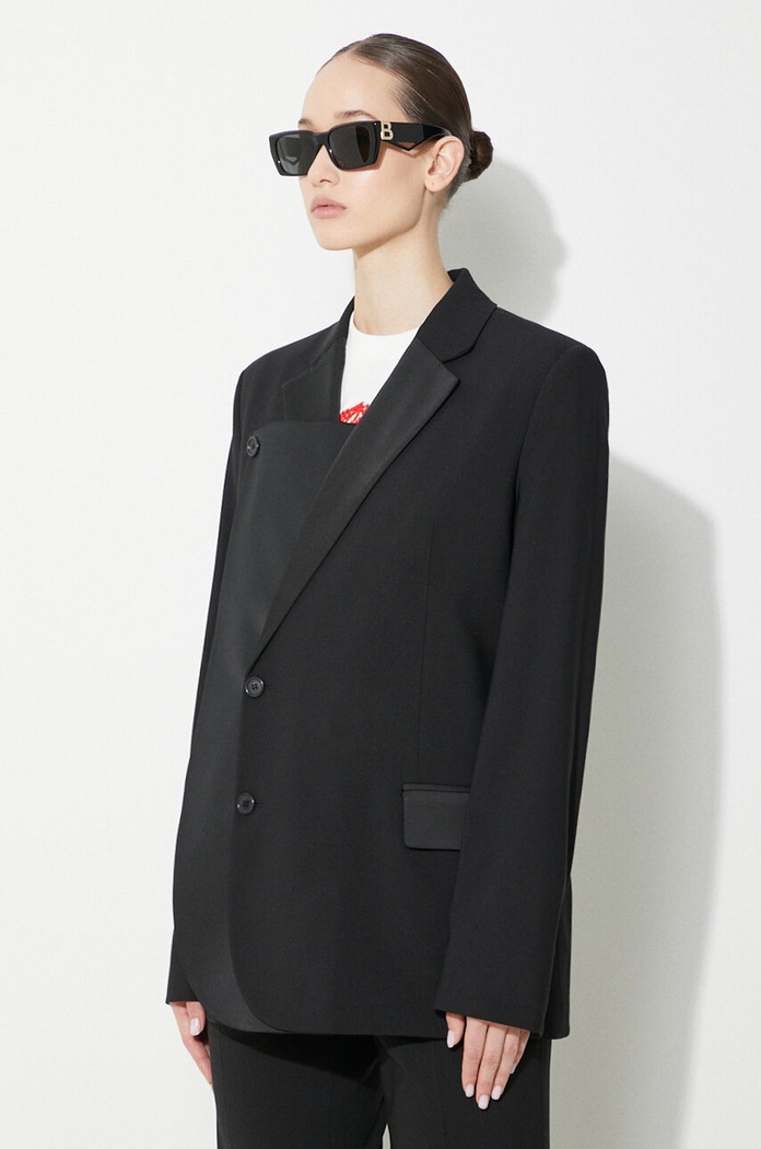 JW Anderson giacca in lana Panelled Blazer nero JK0291.PG1321.999