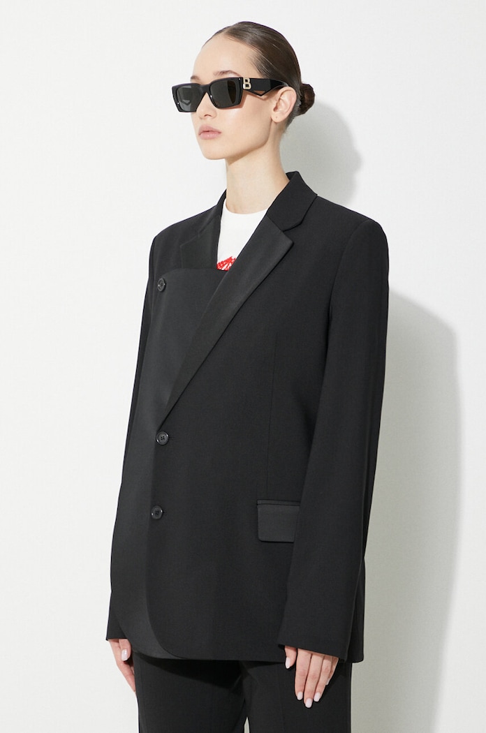 JW Anderson giacca in lana Panelled Blazer nero JK0291.PG1321.999