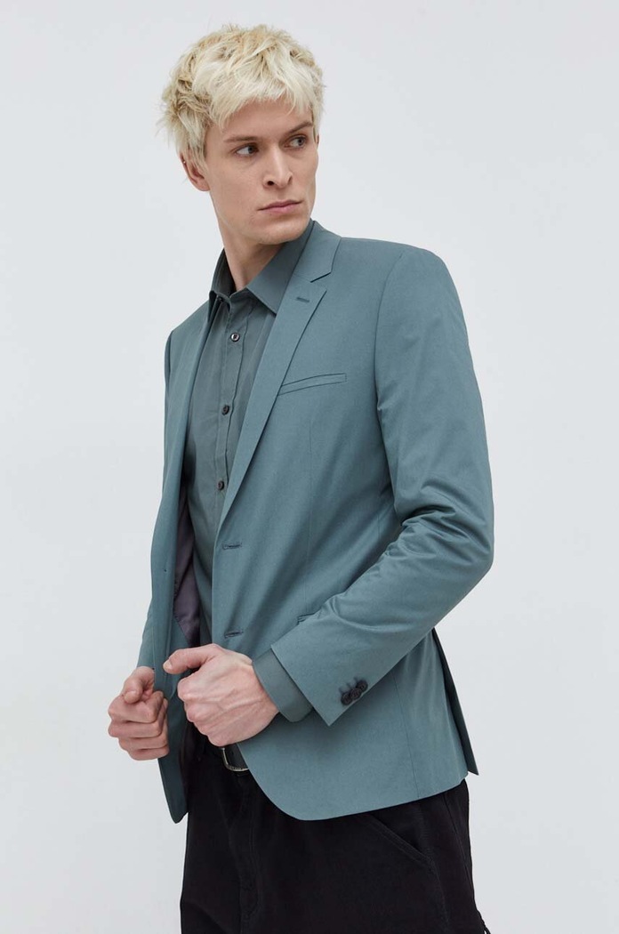 Sako HUGO hladký zelená 50490765