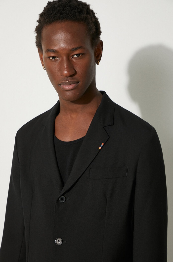 Вълнено сако Paul Smith M1R.2151.K00001 черен
