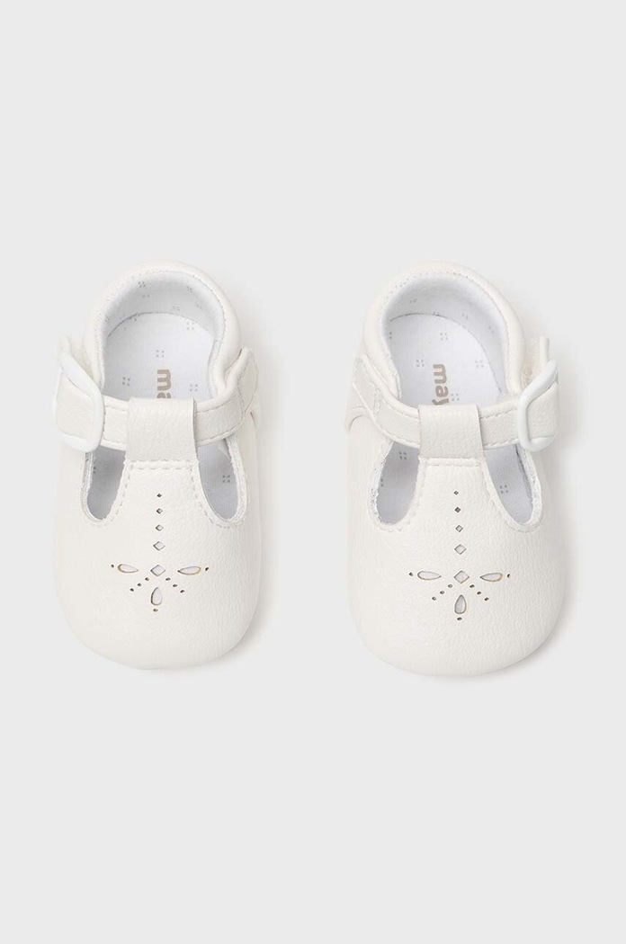 Chłopiec Mayoral Newborn buty niemowlęce 9737.1M.Newborn.PPYH biały