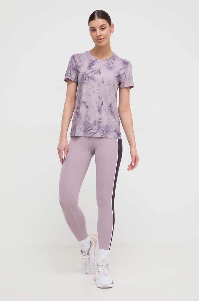 Tréningové legíny adidas Performance Optime IN5888 fialová SS24