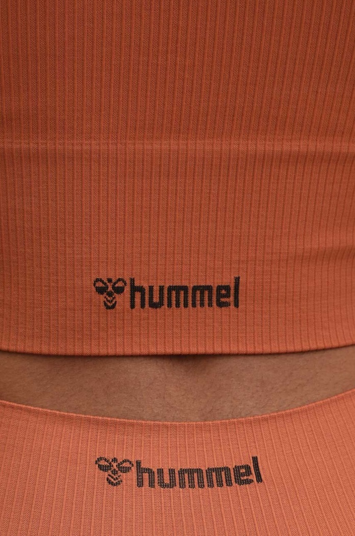 Tréninkové legíny Hummel hmlMT ADAPT SEAMLESS MW TIGHTS 223863 hnědá